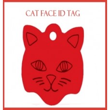 Cat Face ID Tag